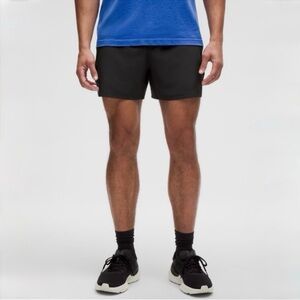 Lululemon Shorts Mens Medium Black Pace Breaker Linerless Performance Run Gym